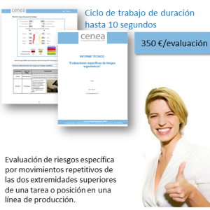 Servicio OCRA a distancia - Ciclo hasta 10 segundos