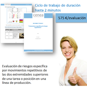Servicio OCRA a distancia - Ciclo hasta 2 minutos