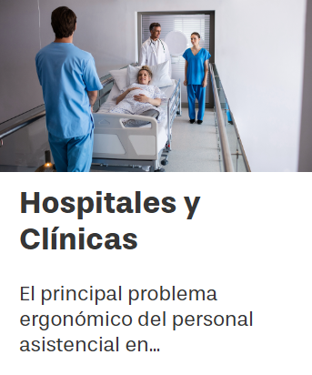¿Cómo gestionar los riesgos ergonómicos en hospitales y geriátricos?
